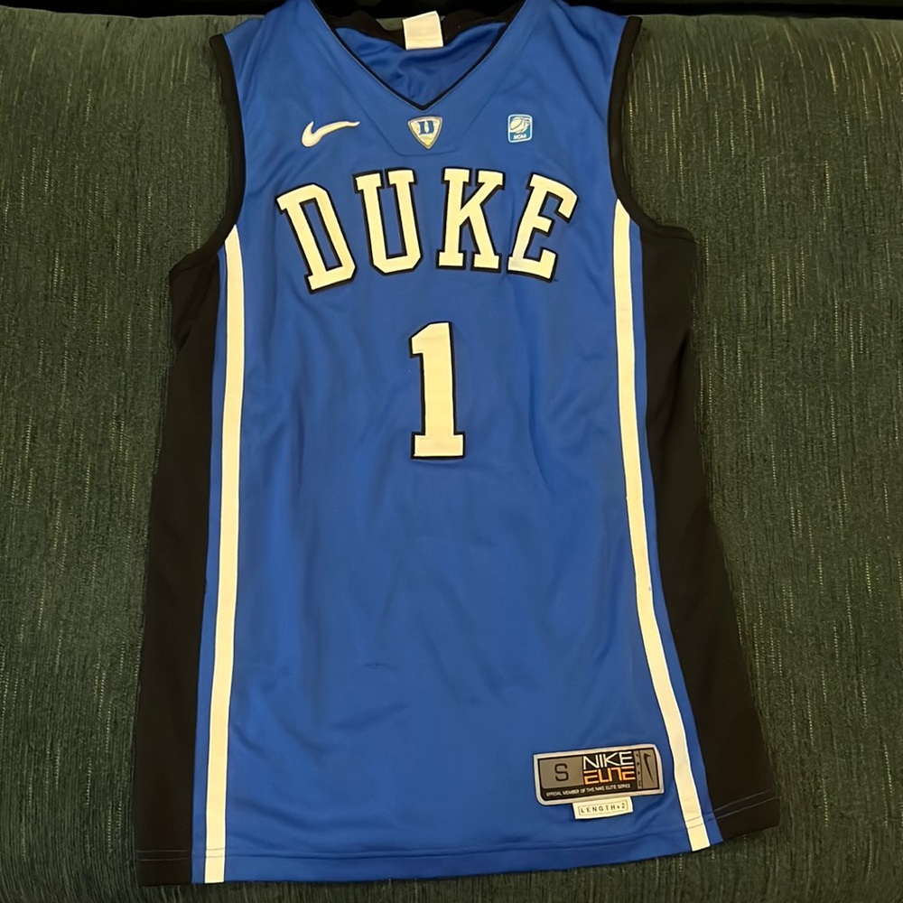 Authentic Duke basketball jersey